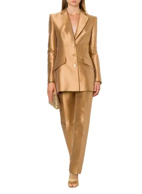 Alberta Ferretti - Mikado Jacket and Trouser Suit Set
