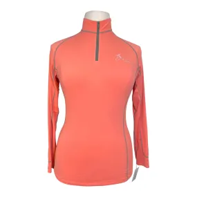 Ariat & SmartPak Collab 'Sunstopper 2.0' Baselayer in White w/Stirrups- Women's Large