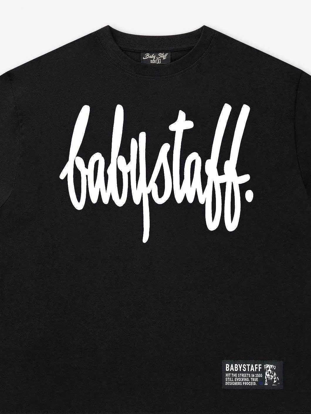 Babystaff Fast Oversized T-Shirt Black