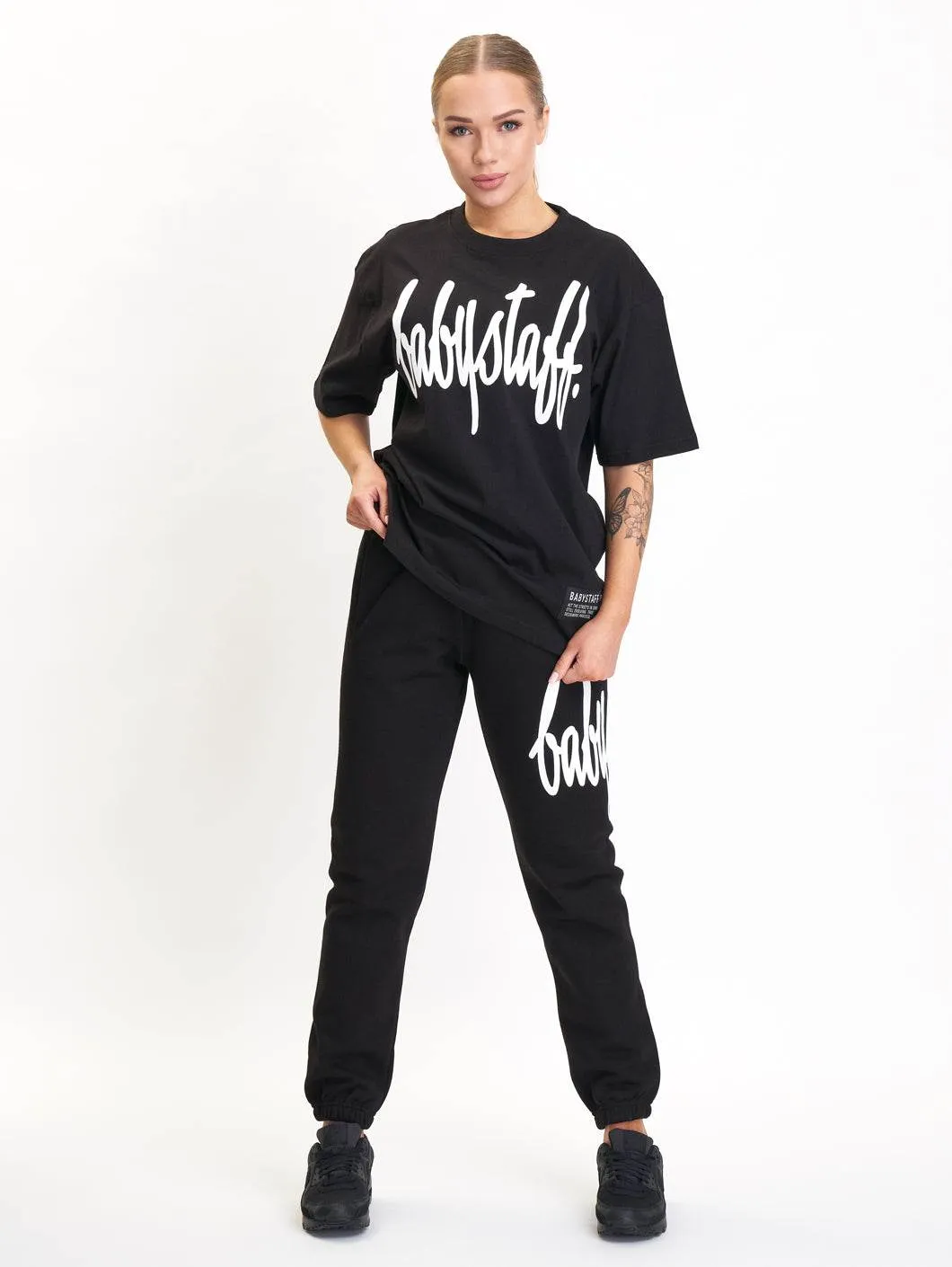 Babystaff Fast Oversized T-Shirt Black