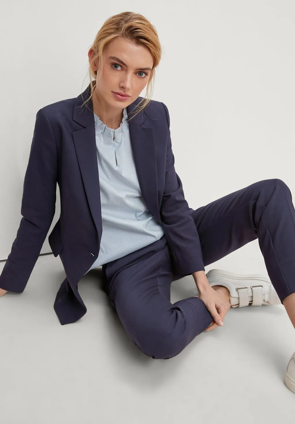 Blazer comma, dark blue