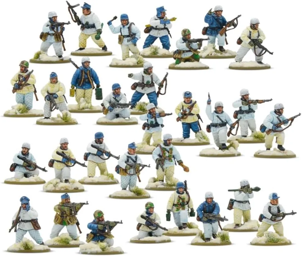 Bolt Action: German: Fallschirmjager Platoon (Winter)