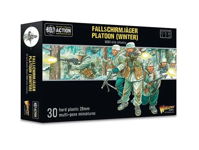 Bolt Action: German: Fallschirmjager Platoon (Winter)