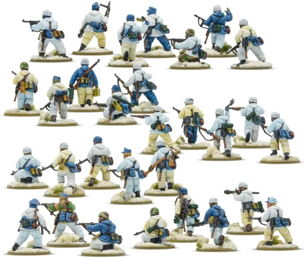 Bolt Action: German: Fallschirmjager Platoon (Winter)