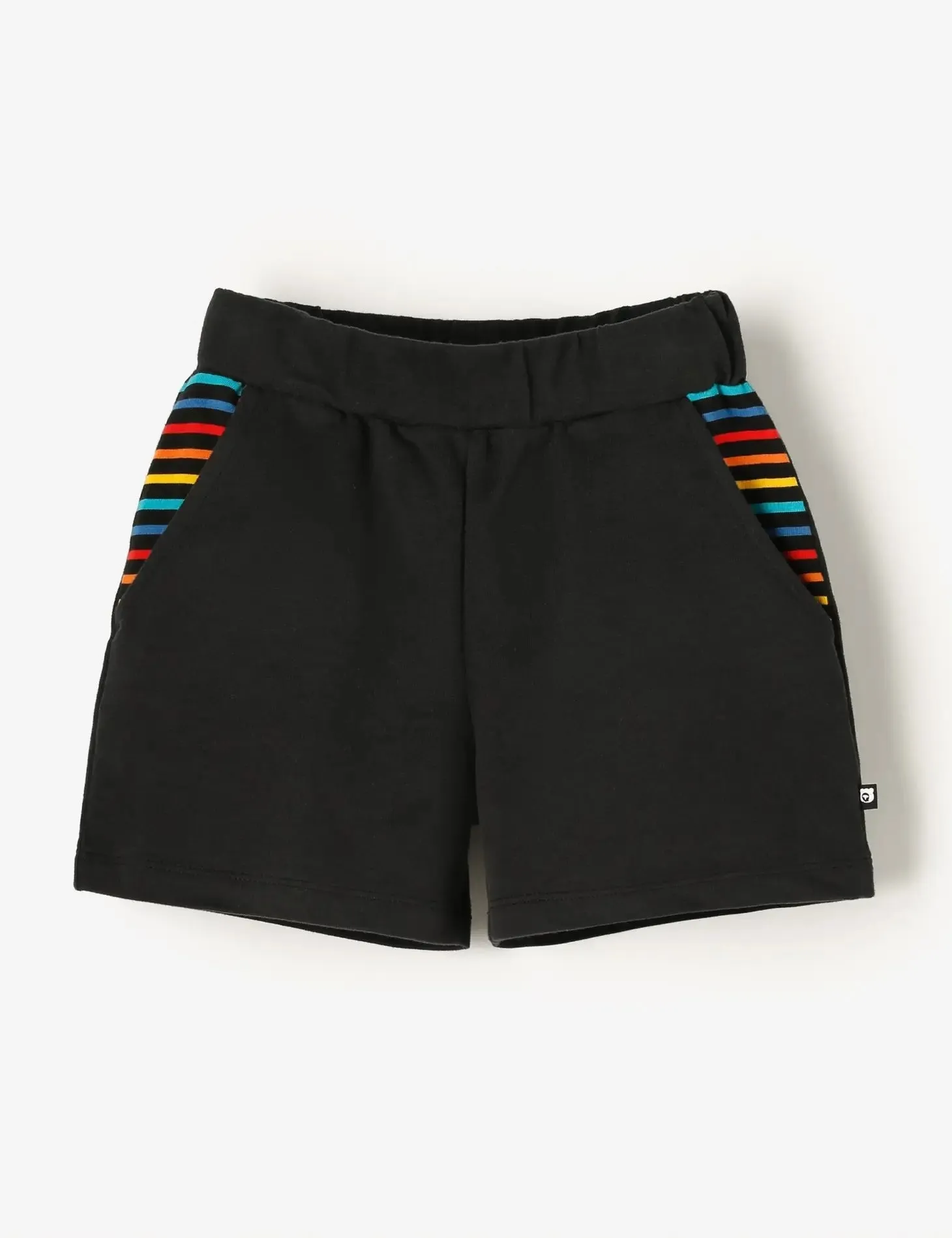 Boys Bermuda Shorts in Black Ink