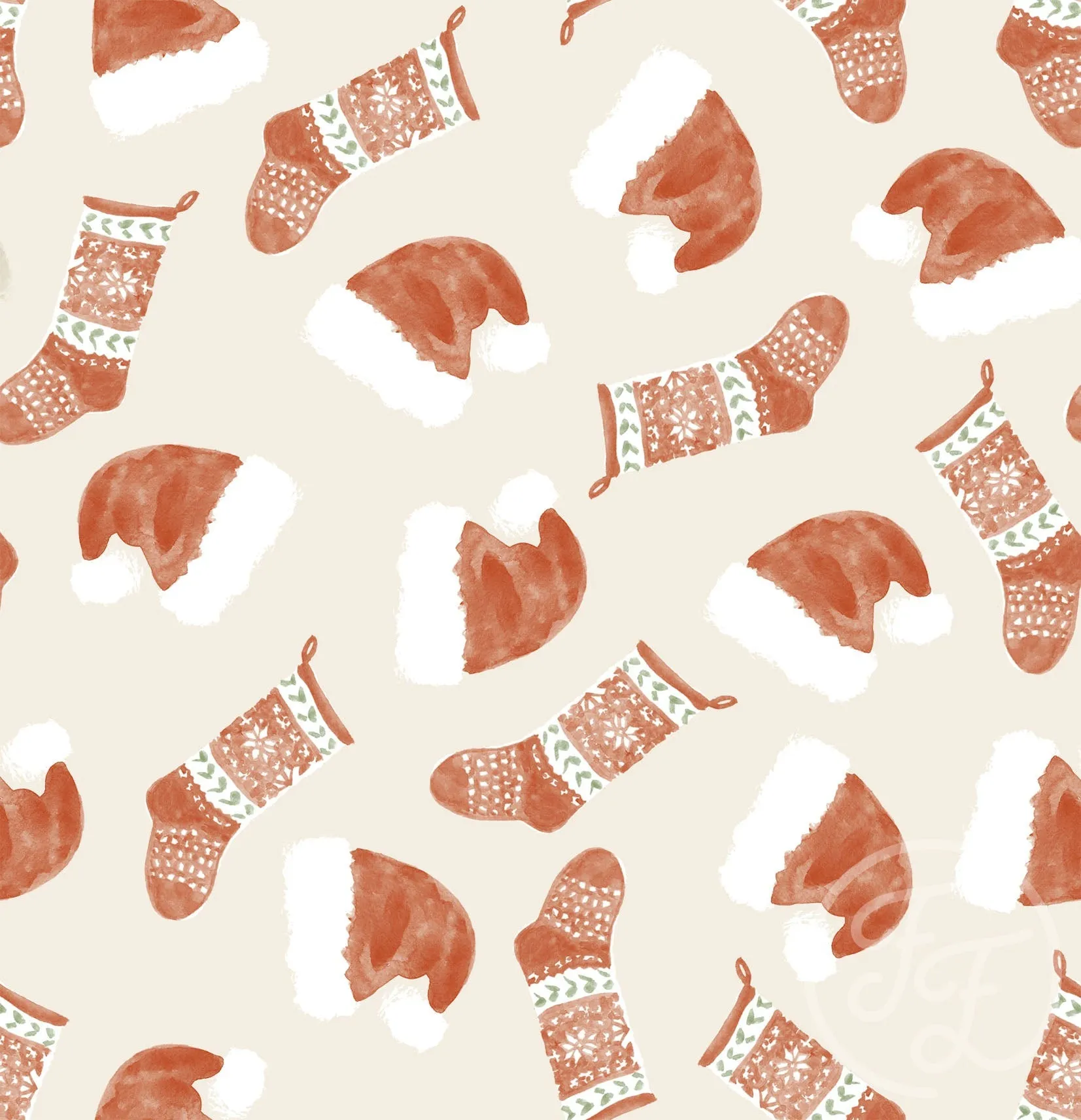 Christmas Hats & Stockings Sand