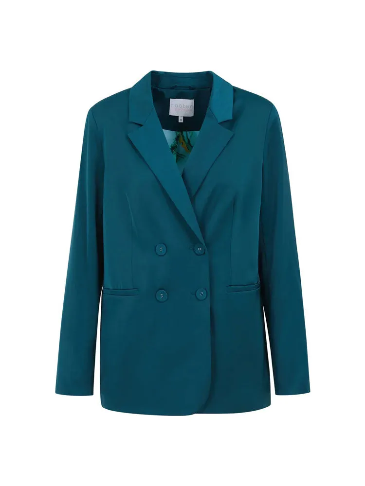 Coster Copenhagen Relaxed Blazer Dark Green