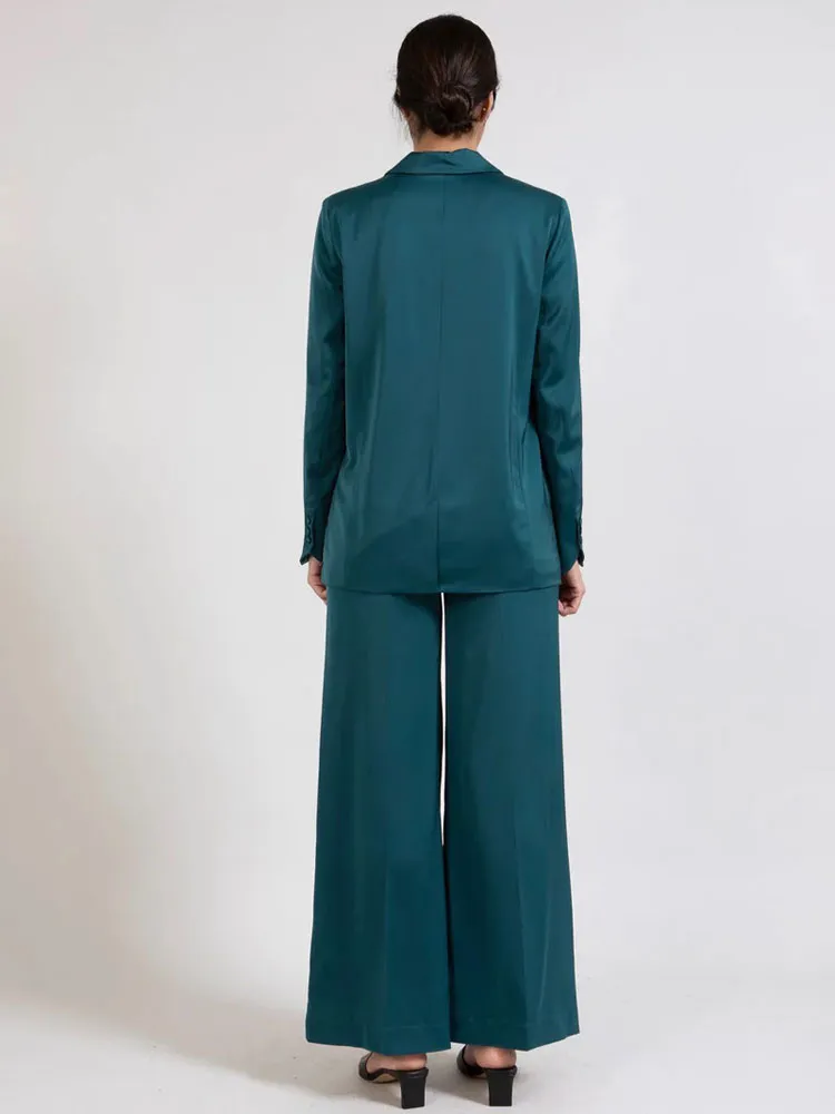 Coster Copenhagen Relaxed Blazer Dark Green