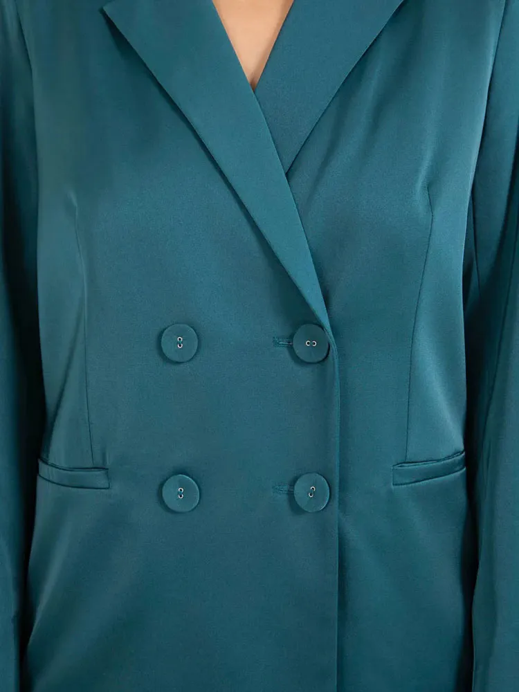 Coster Copenhagen Relaxed Blazer Dark Green