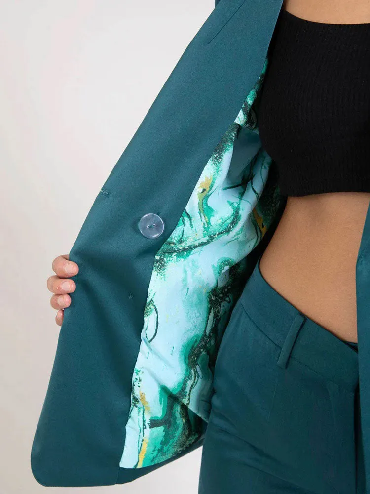 Coster Copenhagen Relaxed Blazer Dark Green