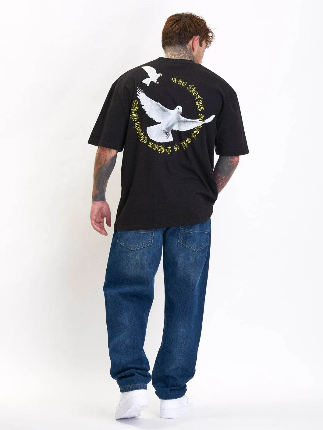 Fly Oversized T-Shirt Black