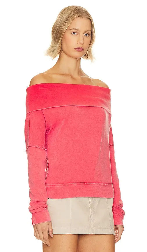 Free People x We The Free Not The Same Tee in Red