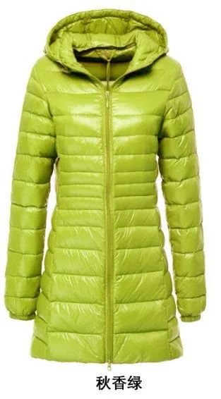(Free Shipping) NewBang Plus Sizes Long Down Jacket Women Winter
