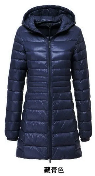 (Free Shipping) NewBang Plus Sizes Long Down Jacket Women Winter