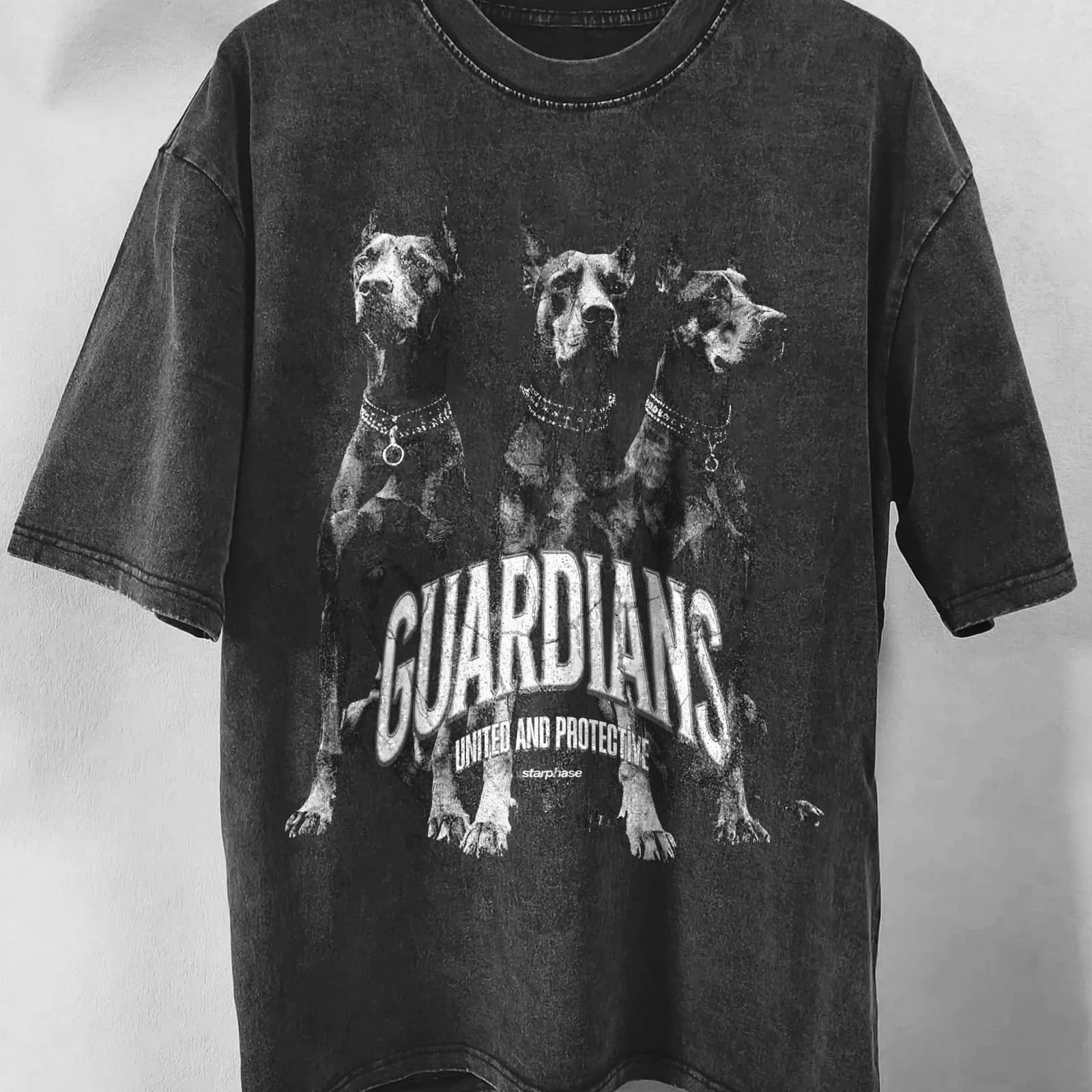 Guardians Doberman Trio Oversized T-Shirt