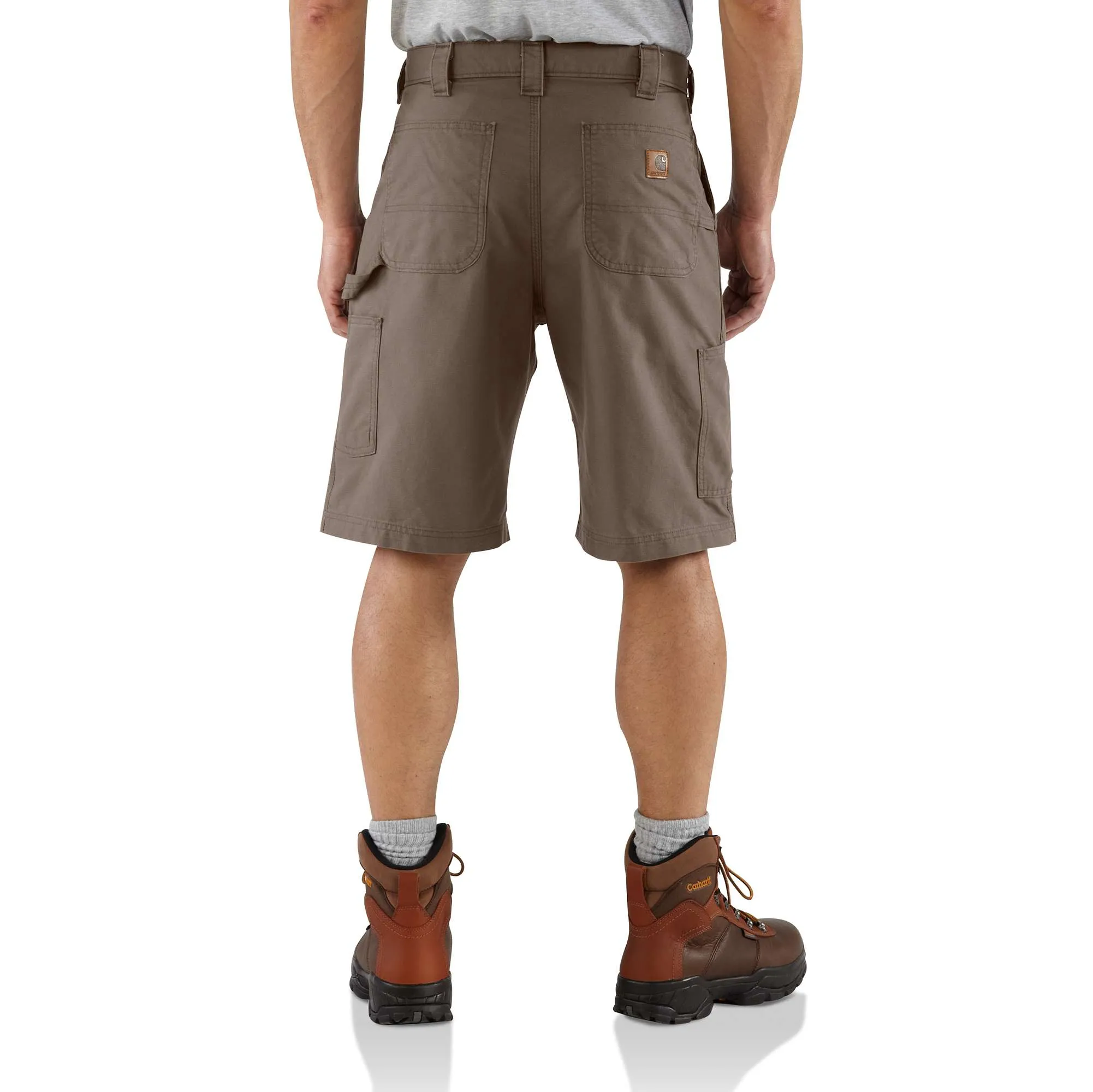 Loose Fit Canvas Utility Work Short