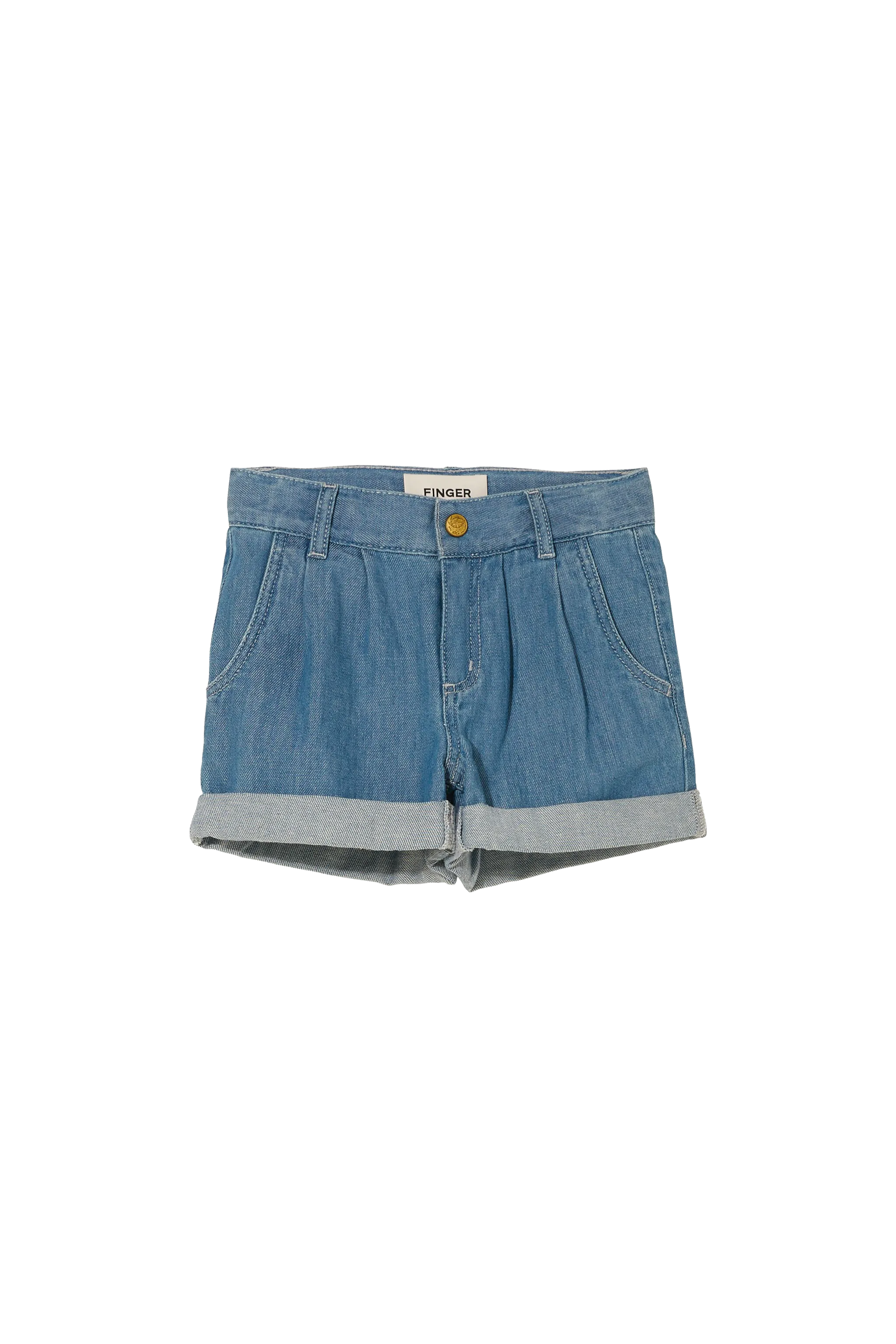 MARLIE Bleached Blue - Loose Fit Shorts
