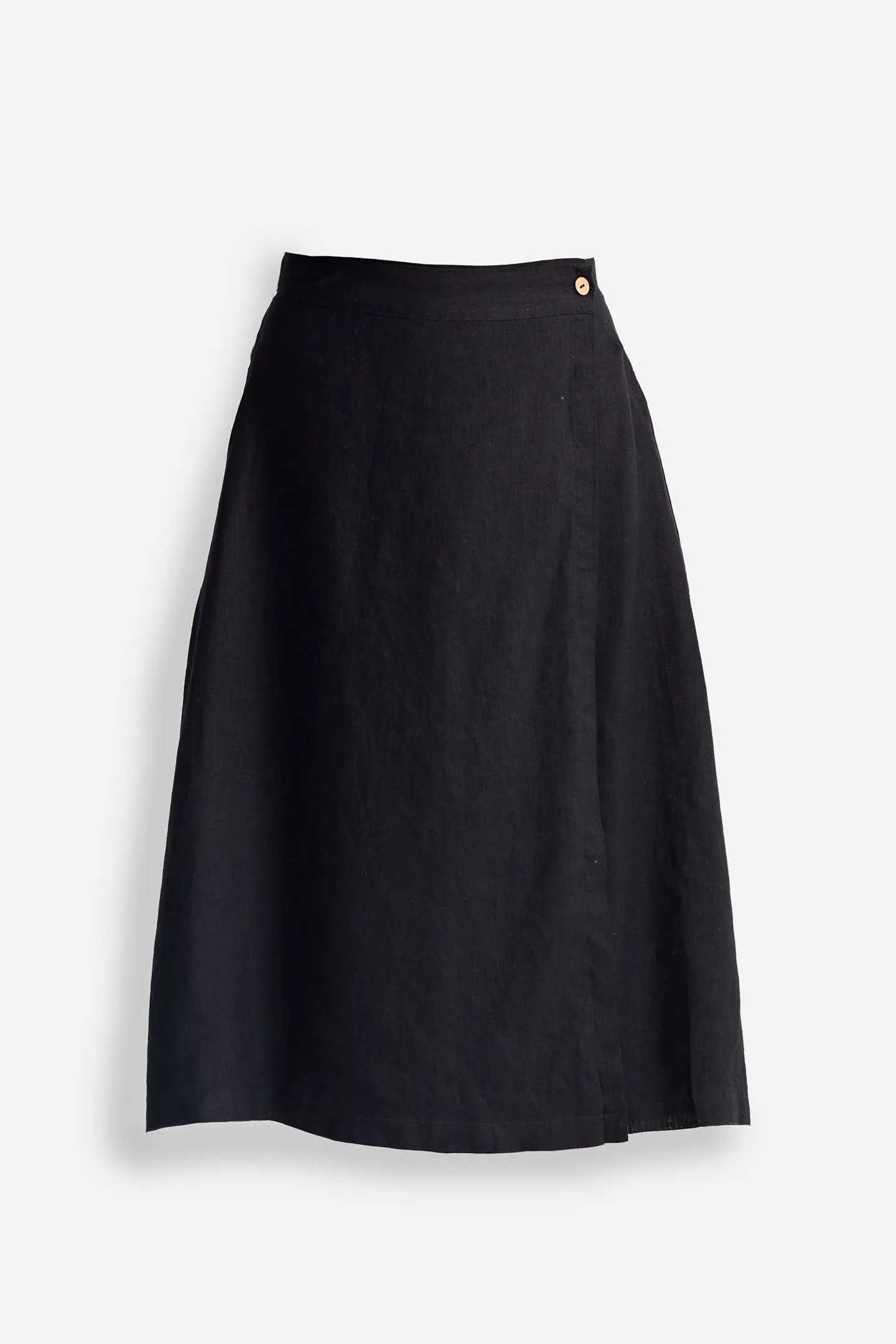 Reistor Overlap Midi Skirt in Black | NEW COLLECTION