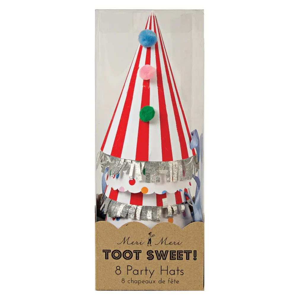 Spots & Stripes Party Hats