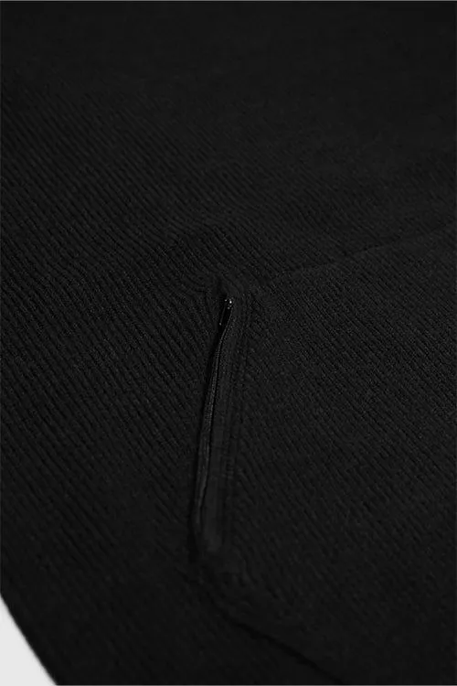 THC Classic Thermal Crewneck Sweater (Black)