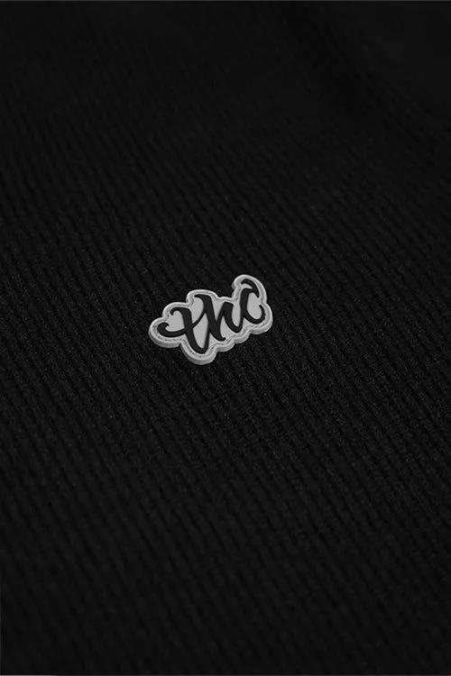 THC Classic Thermal Crewneck Sweater (Black)