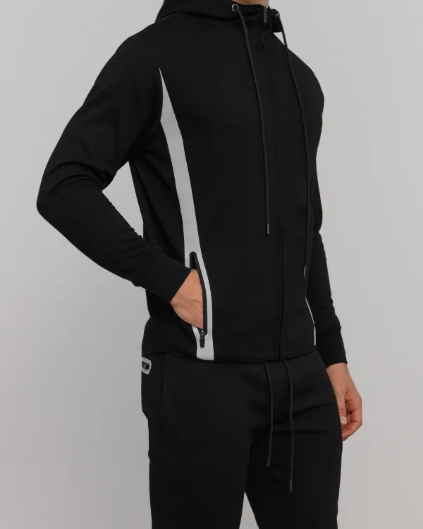 The ESNTLS Black Track Suit