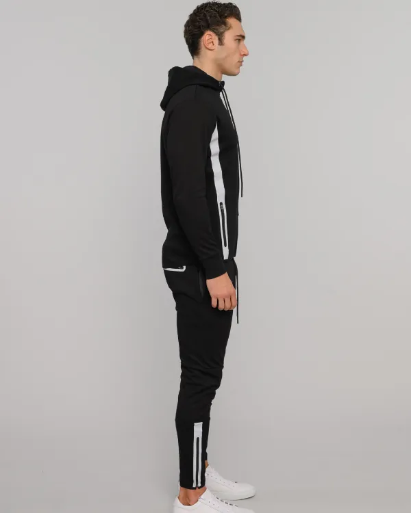 The ESNTLS Black Track Suit
