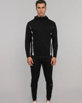 The ESNTLS Black Track Suit