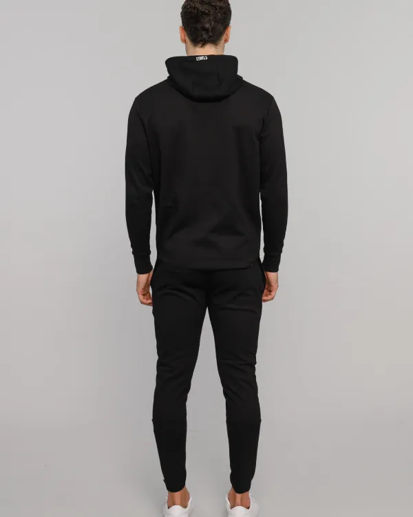 The ESNTLS Black Track Suit